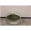 Image 1 : Galvanized Tub with Wooden Handles 23" Diameter