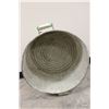Image 3 : Galvanized Tub with Wooden Handles 23" Diameter