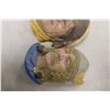 Image 2 : Chalkware Heads (2 pieces)
