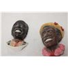 Image 2 : (2X THE MONEY) Chalkware Heads