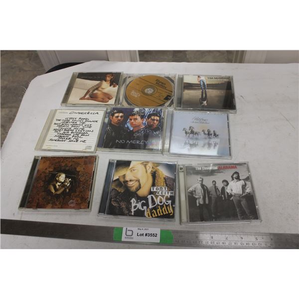 CDs Lot (9 Pieces)