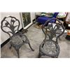 Image 1 : Wrought Iron Chairs 2 Chairs