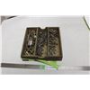 Image 1 : Nails and Hardware in Antique Wooden Box