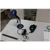 Image 1 : Blue Desk Lamp Bike Lock Headphones