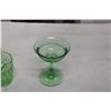Image 2 : 2 Pieces of Green Glass