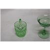 Image 3 : 2 Pieces of Green Glass