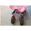 Image 2 : Homemade Tractor Seat on Wheels