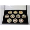 Image 3 : Casino - Collection (10) Gold Plated Medallions
