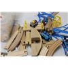 Image 2 : Kids Toy Wooden Train Set