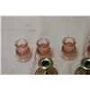 Image 2 : Pink Depression Candle Holders