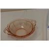 Image 3 : (2X THE MONEY) Pink Depression Glass Bowls