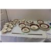 Image 1 : Solain Ware Cobridge England 44 Piece Dish Set
