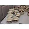 Image 2 : Solain Ware Cobridge England 44 Piece Dish Set