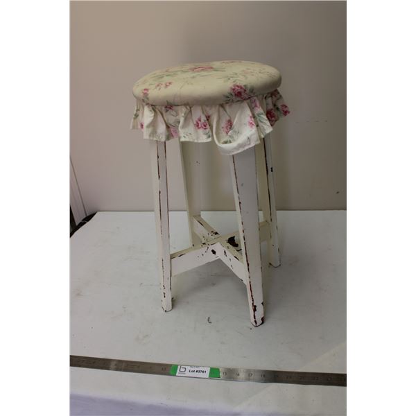 Vintage Stool 21" Tall