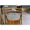 Image 2 : (2X THE MONEY) Folding Wooden Chairs