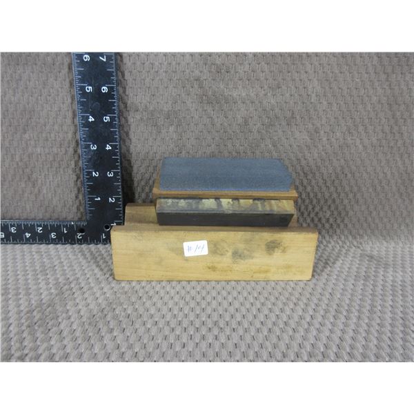 3 Stone Sharping Stone Assembly