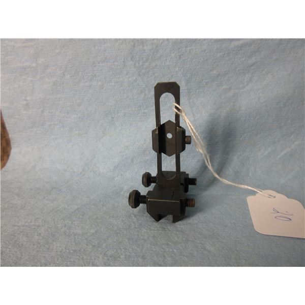 Shotgun Peep Sight that Mounts to Vent Rib