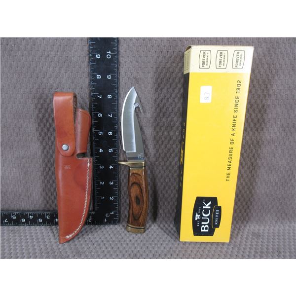 Buck Model 191 Zipper with Sheath - Appears Unused