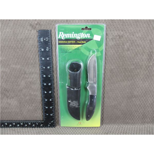 Remington Fixed Blade Knife with Sheath - New Old Stock