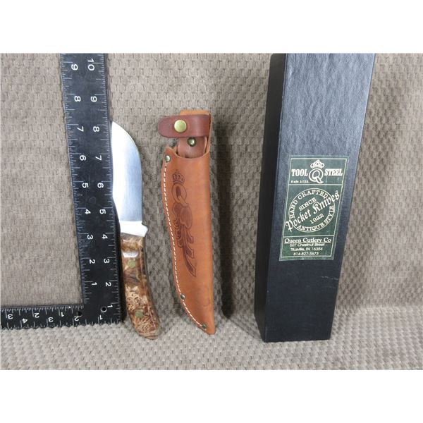 Queen Cutlery Model 4190 GMB PH-D2 with Sheath