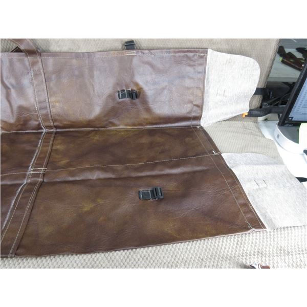 Brown Leatherette Gun Case 3 Case in 1 Custon Made New