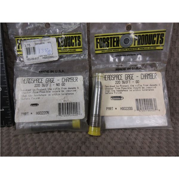 220 Swift Headspace Gauges Go and No Go