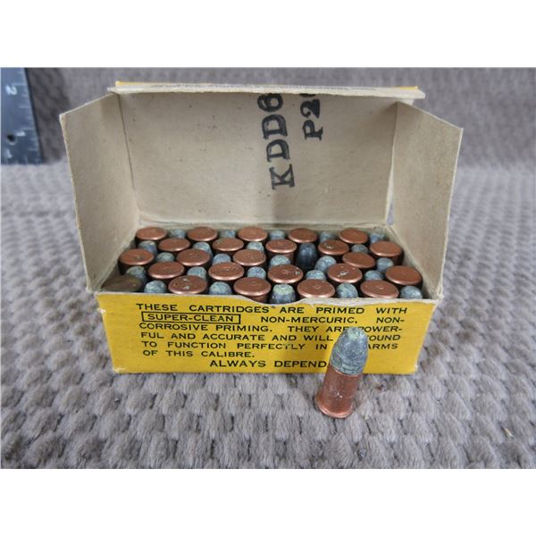 32 Short Rimfire, 82 gr, Lead, Dominion - Box of 50