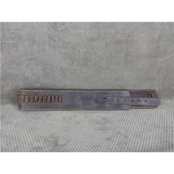 Vintage Leather Ammunition Belt #'s 930 32