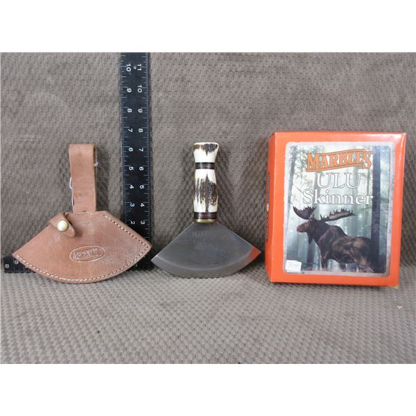 Marbles # 528 ULU Skinner with Sheath