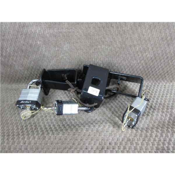 3 Marlin Lever Gun Locks - All Same Key with 3 Keys