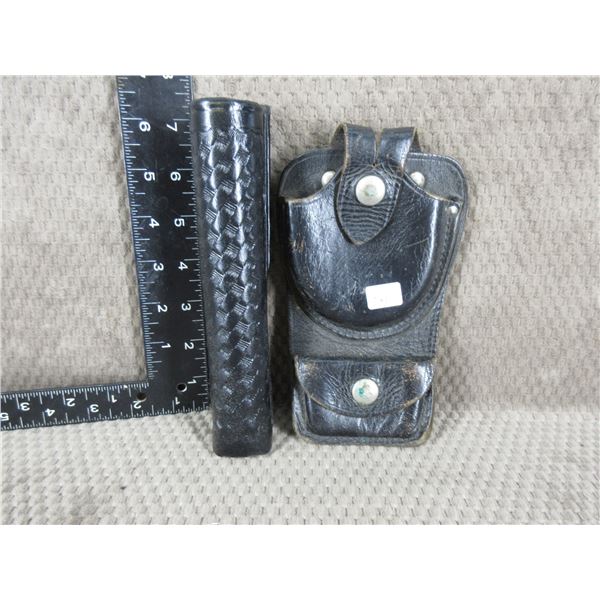 Hand Cuff and Baton Belt Cases