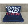 Image 2 : NEW - T-Shirt in 3XL - When Guns Are Outlawed