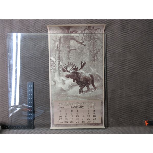 Peters Cartridge Company 1904 Calender - Reproduction
