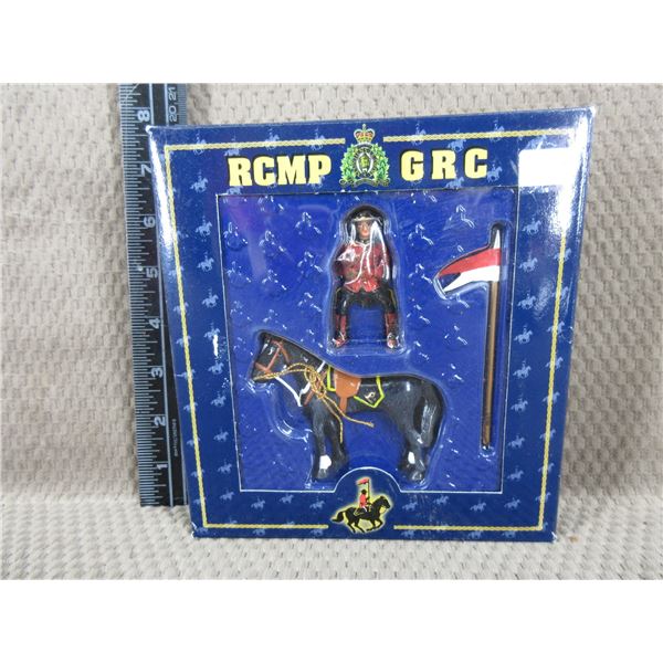 RCMP/GRC Musical Ride, Horse, Officer and Flag #60035