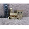 Image 1 : Brass Train Engine Music Box - Music Plays