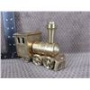 Image 2 : Brass Train Engine Music Box - Music Plays