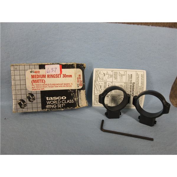 Tasco Medium Ringset 30MM (Matte)