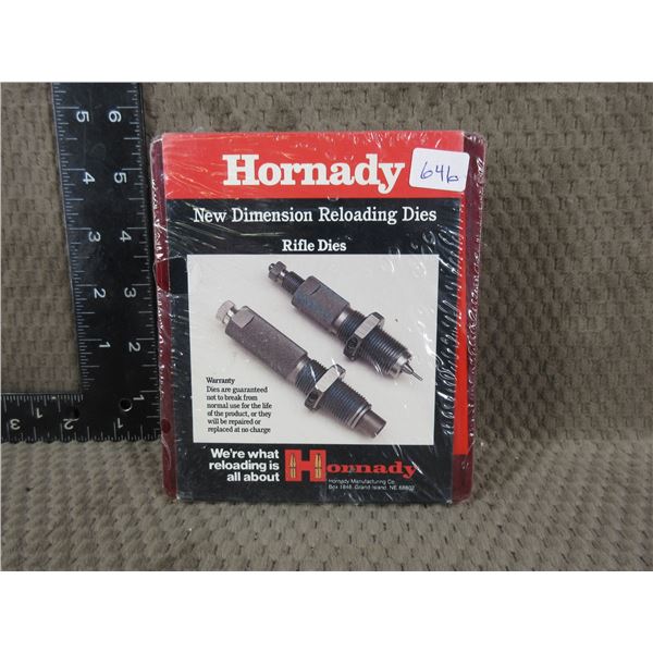 7 X 30 Waters - Hornady 2 Die Set - Unopened