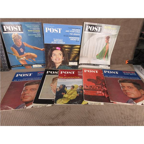 8 Vintage Post Magazines