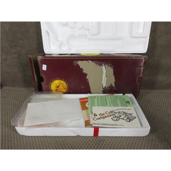 Colt SAA Empty Box with some papers