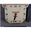 Image 3 : Vintage Remington Lighted Clock Sign (Clock Works)