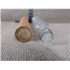 Image 2 : 2 Rolling Pins - 1 Glass missing Lid, 1 Wood missing handle