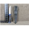 Image 2 : Frost Sweden Fixed Blade Knife with Sheath - Used