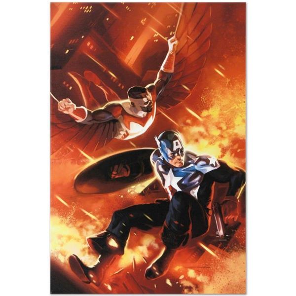 Marvel Comics "Captain America #607" Numbered Limited Edition Giclee on Canvas b