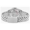 Image 4 : Rolex Mens Stainless Steel Blue Vignette Diamond Datejust 36MM Oyster Perpetual