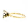 Image 8 : New 14kt Yellow and White Gold 0.41 ctw Marquise Diamond Solitaire Ring