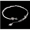Image 3 : 0.87 ctw Diamond Bracelet - 14KT White Gold