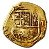 Image 1 : Seville, Spain, cob 1 escudo, Philip III, assayer not visible.