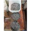 Image 1 : 2 Coffee Cans And Small Bucket Of .357- 38 SPL Semi Wadcutter Cast Bullets- 158 GR
