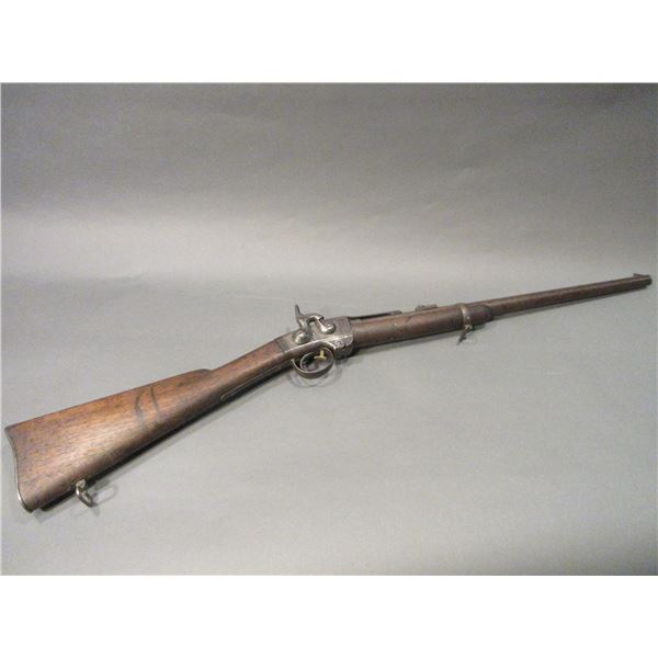 Poultney Trimble Saddle Ring Rifle- .50 Percussion?- 21.625" Part Octagon Barrel- Civil War Era- Bre